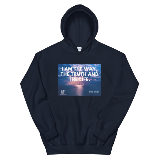 Way, Truth, Life Unisex Hoodie - Rising Faith Brand