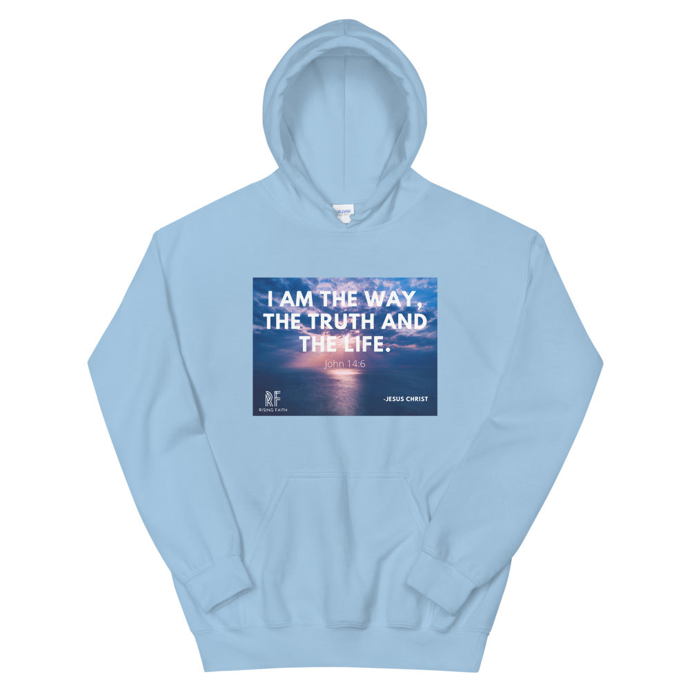 Way, Truth, Life Unisex Hoodie - Rising Faith Brand