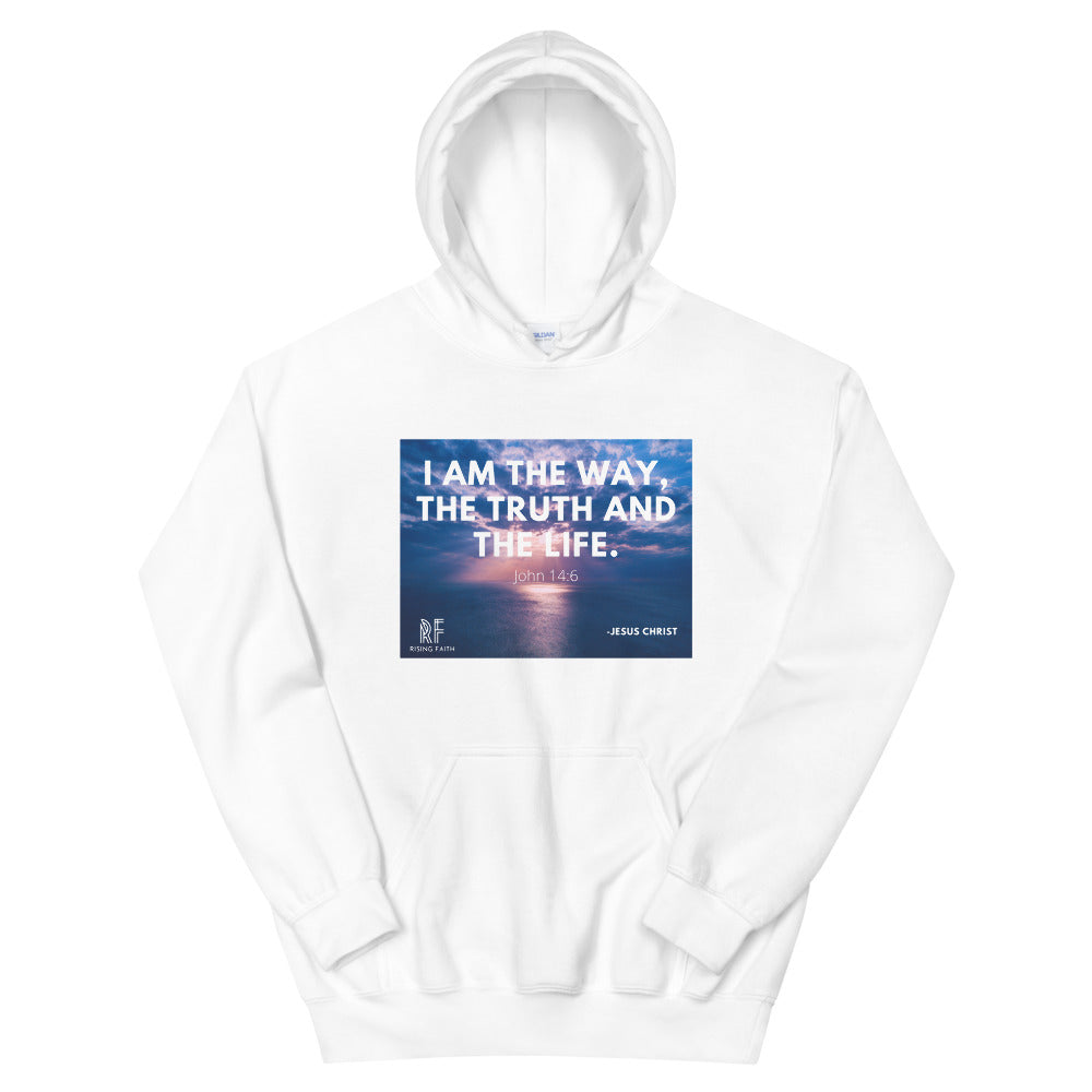 Way, Truth, Life Unisex Hoodie - Rising Faith Brand