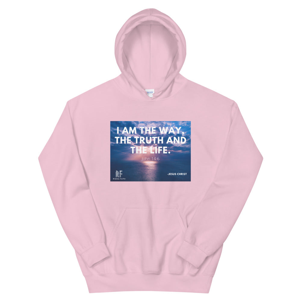 Way, Truth, Life Unisex Hoodie - Rising Faith Brand